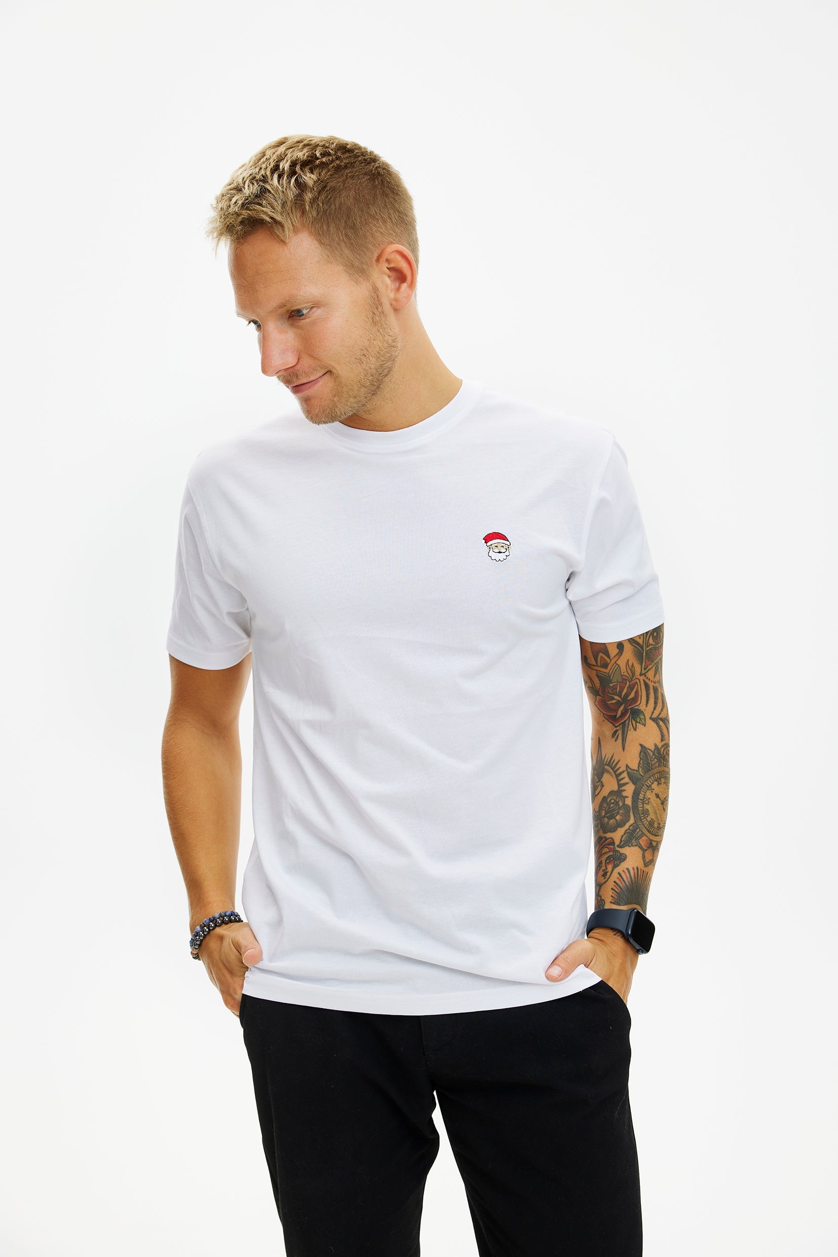 The Santa Claus T-shirt white